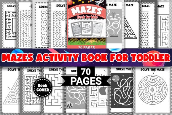 Download Maze Puzzles Activity Book for Children - Maze puzzles activity book Collection