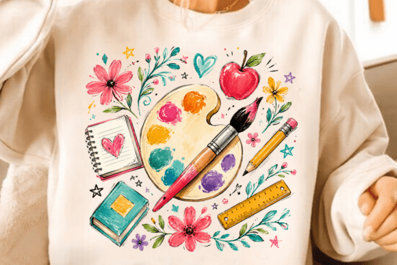 Download Art Teacher Sublimation PNG Design - Premium Resources