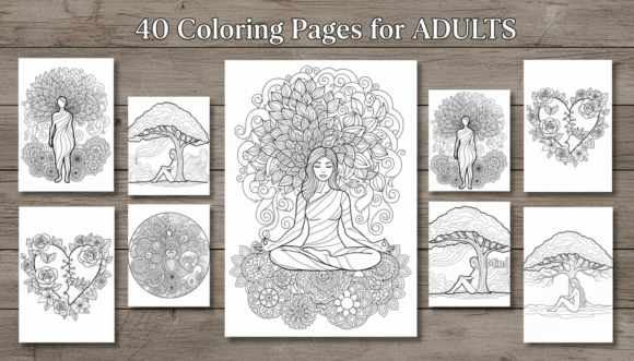 Download 40 Mental Health Coloring Pages - Premium Resources