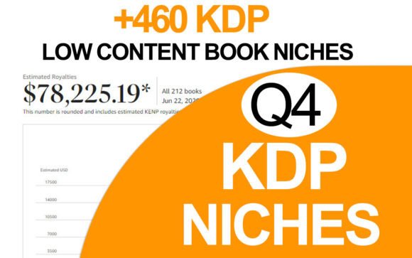 Download +460 KDP Low Content Book Niches for Q4 - Kdp low content book Collection