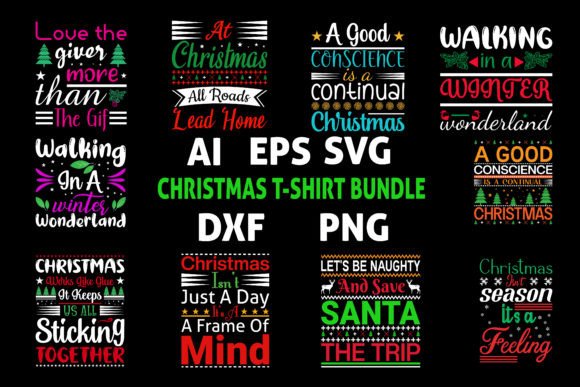 Download The Best Christmas T-shirt Bundle Design - Design Collection